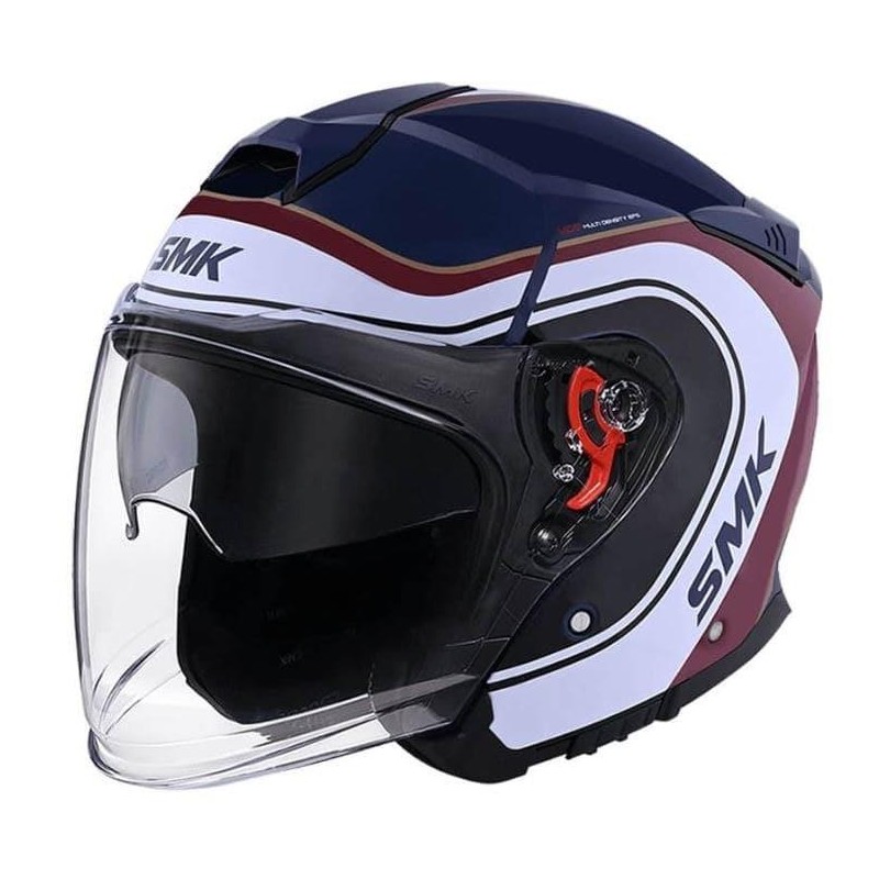Smk Capacete Gtj Libero Branco/Verm/Azul Gl513.L