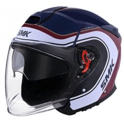 Smk Capacete Gtj Libero Branco/Verm/Azul Gl513.L