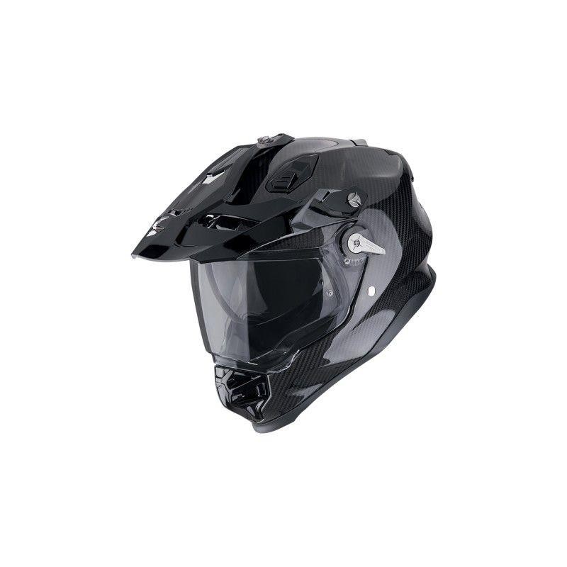 Capacete Scorpion Adf-9000 Air Carbon (Ece22-06).Preto Brilho.57-58 M