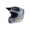 Alpinestars Capacete S-M3 Radius Cz/Prt/Am Fluo.57-58 M
