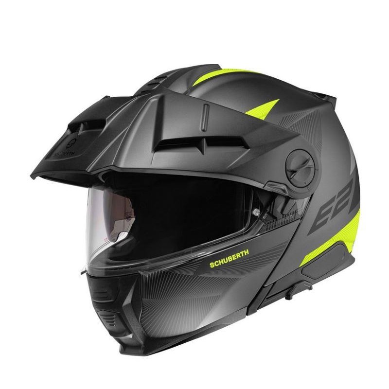 Capacete Schuberth E2 Defender Yellow  M 56/57
